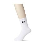  Yonex теннис одежда половина носки 19122 мужской белый 011 25~28cm YONEX