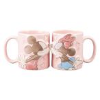 ショッピングマウス サンアート SAN4077 ディズニー ミッキーマウス & ミニーマウス ペアマグ マグカップ 2個セット 約300ml