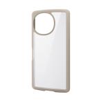 ショッピングAQUOS エレコム PM-S252TSLFCBE AQUOS R10 SH-51F ケース カフェオレ 衝撃吸収 軽量 薄型 ハイブリッド ELECOM