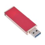 BUFFALO 女性向け キャップレスデザイン USB3.0用 USBメモリー 32GB グロスピンク RUF3-JW32G-GP