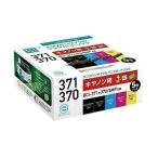 ecorica ECI-C371-5P エコリカ リサイクルインクカートリッジ CANON BCI-371+370/5MP互換品 リサイクル 5色セット ECIC3715P