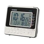 CASIO(カシオ) 目覚まし時計 電波 ホワイト デジタル 生活環境 温度 湿度 カレンダー 表示 DQL-250J-7JF