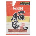 エスビー食品 和風香辛料 S&B 袋入り一味唐からし 14g