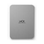 LaCie 外付けHDD ハードディスク 4TB Mobile Drive Mac iPad Windows対応 ムーン・シルバー STLP4000400