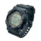 наручные часы мужской радиоволны солнечный наручные часы точный водонепроницаемый уличный обычно используя простой солнечный многофункциональный календарь черный ((S