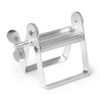 チューブ絞り器 歯磨き粉 軟膏 調味料 チューブクリップ 化粧品 絵具 クリーム しぼり器 シルバー ステンレス製 ((S