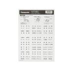  Panasonic WVC8321W белый Cosmo серии широкий 21 имя переключатель карта Panasonic