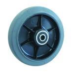 TRUSCO(トラスコ) TYSシリーズ 車輪のみ グレーゴム 150Φ TYSW-150G