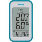 タニタ デジタル温湿度計 ブルー TT559BL