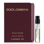 ドルチェ＆ガッバーナ D&amp;G プールファム オーデパルファム EDP スプレー 2ml ミニ香水 香水 メール便無料[A][TN50]