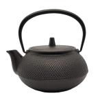 ショッピング南部鉄瓶 【並行輸入品】岩鋳 Iwachu 鉄瓶兼用急須 5型新アラレ 黒焼付 0.65L ホーロー無し 直火可 南部鉄器 12802 Iwachu 12