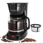 12 Cup Drip Coffee Maker, Coffee Pot Machine Including Reusable A 並行輸入品