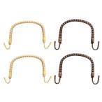 【並行輸入品】NUOBESTY Teapot Knob Handle Rattan Teapot Handle 4pcs Japanese W