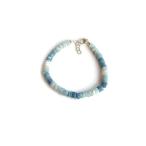 天然ブルーオパールブレスレット8イ...