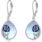 ローズフラワーイヤリングS925ス...