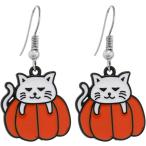 パンプキンピアス-女性用ハロウィン...