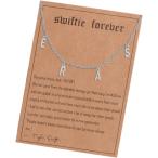 【並行輸入品】Qupzsen TSインスパイアネックレス 女性用 スウィフティーズ アルバムミュージック All too well Fearless