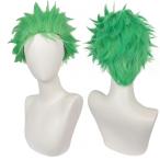[ параллель импортные товары ]KiyaCos Short Green Fluffy Zoro Joker Clown Men Wigs Anime Show