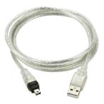 USB オス to FireWire IEEE1394 4ピン オス i