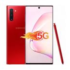 《5G対応》再生新品 Galaxy Note10 Samsung SM-N971N 海外SIMフリースマートフォン 256GB レッド(Aura Red) | 国際送料無料