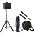 BWPA-40W ( wireless microphone 2 ps / speaker stand / with carrying case .)/ wireless portable PA set 40W channel switch correspondence model / BELCAT