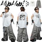  Kids Dance презентация костюм мужчина Kids танцевальный костюм белый tops майка серый брюки брюки-карго Корея hiphop тренировка надеты hip-hop Dance одежда 