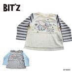 ショッピングBit\\\'z ロングTシャツ ベビー キッズ ディズニーキャラクター ダンボ 長袖Tシャツ BIT'Z  半袖Tシャツ ５分袖以下 男の子 女の子 子供 80-120cm  FOインターナショナル