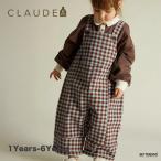 ショッピングダンガリー オーバーオール ダンガリー キッズ ベビー クロードアンドカンパニー August Sky Gingham Dungaree 1years-6years【国内正規品】Claude & Co