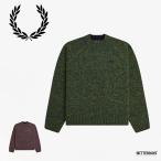 ショッピングフレッドペリー モックネックニット  レディース セーター フレッドペリー TWISTED MARL MOCK NECK JUMPER【国内正規品】 FRED PERRY  K1133
