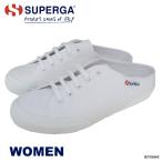 ショッピングNUDE スニーカー レディース スペルガ 2401-NUDE MULE_WHITE_ADL 22.5-25.5cm 靴  SUPERGA