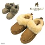 ムートンアンクルブーツ ムートンブーツ レディース シェパード SHEPHERD ALBINA ファー付き SLIPPERS 23-25.5cm