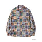 チェックシャツ メンズ シュガーケーン SUGAR CANE Lot No. SC29514 / INDIA MADRAS CHECK PATCHWORK OPEN SHIRT