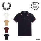 ポロシャツ キッズ フレッドペリー ギフト FRED PERRY KIDS TWIN TIPPED FRED PERRY SHIRT 100-130cm 国内正規販売店