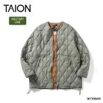 ショッピングDays 【25AW 予約】  ダウンジャケット ユニセックス  DOWN JACKET ミリタリー M65 ライナーWジップ  ソフトシェル タイオン 体温 TAION-M65LSZBML-1