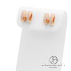 ショッピングHERMES エルメス HERMES ポップH ミニ ピアス プードル ピンク H608002F 12 新品 ジュエリー ブランドジュエリー