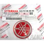[ Yamaha оригинальный ] YAMAHA цельный Logo эмблема значок звук . Mark стикер полимер купол обработка красный / серебряный красный диаметр 40mm ST118