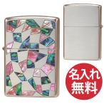 ショッピングzippo zippo ジッポ ジッポー Broken Shell Silver & Pink シェルインレイ シルバー & ピンク 貝貼り zippoレギュラー