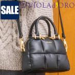 ショッピングSALE品 SALE セール 20％OFF ヴィオラドーロ VIOLAd'ORO ELMO エルモ キルティングレザー 2WAY トートバッグ V-8834