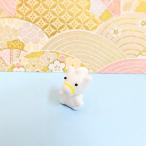 ガラス細工　白馬（ミニ）ミニチュア　雑貨　置物　小物　午　干支