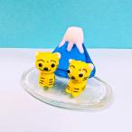  стекло умение 12 главный гора Фудзи пара (L).( синий ) миниатюра украшение . главный ..