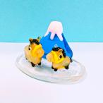  стекло умение 12 главный гора Фудзи пара (L).( синий ) миниатюра украшение . главный ..