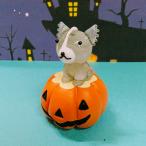  стекло умение papiyon. тыква (L) миниатюра украшение Halloween собака 