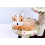  стекло умение Corgi ширина миниатюра украшение смешанные товары собака мелкие вещи животное 