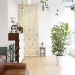 のれん　間仕切り　目隠し　麻風エコスクリーン　約巾100X丈250cm　リーフ　ロングサイズ  日本製　送料無料