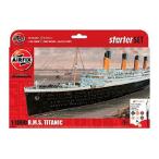 Airfix RMS Titanic 1:1000 Ship Plastic Model Kit Large Starter Gift Set A55314