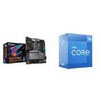 GIGABYTE B660 AORUS Master DDR4 ＆ Intel Core i5 Core 12400F Desktop Processor 18M Cache, up to 4.40 GHz