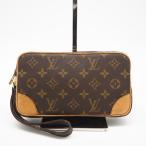 ショッピングVUITTON ★3日以内返品可★ LOUIS VUITTON ルイ ヴィトン M51827 モノグラム マルリー ドラゴンヌPM ブラウン セカンドバッグ