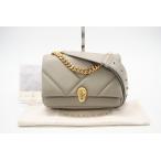 ★3日以内返品可★ BVLGARI ブルガリ 291089 レザー セルペンティ カボション 2WAYバッグ グレージュ バッグ