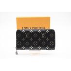 ☆安心の3大保証☆ ABランク ≪LOUIS VUITTON ルイ ヴィトン/ジッピーウォレット≫ N96955 モノグラム エキゾチック ノワール 美品
