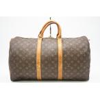 ショッピングモノグラム ★３日以内返品可★ LOUIS VUITTON ルイ ヴィトン M41426 モノグラム キーポル50 ブラウン バッグ